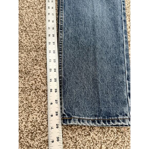 Levi's Men's Straight Jeans - Classic Blue - Picture 8 of 9